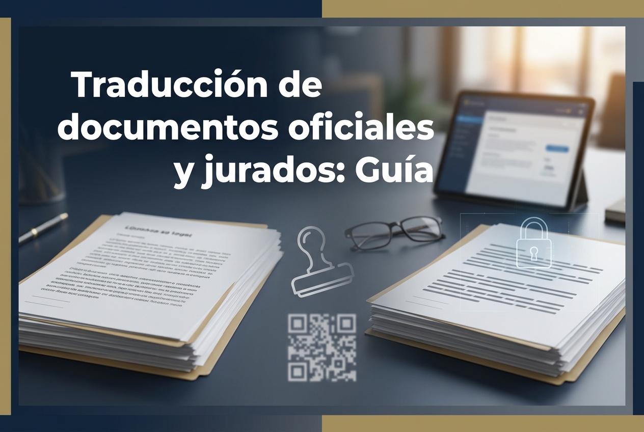Traducción de documentos oficiales y jurados: Guía